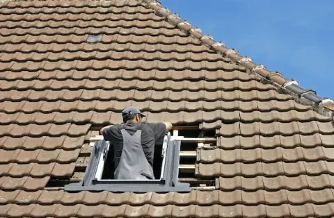 Pose de velux - Marines